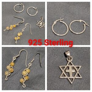 Three Of 925 Sterling Jewelry Lot